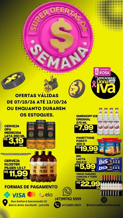 Encarte Mercadinho Dona Iva