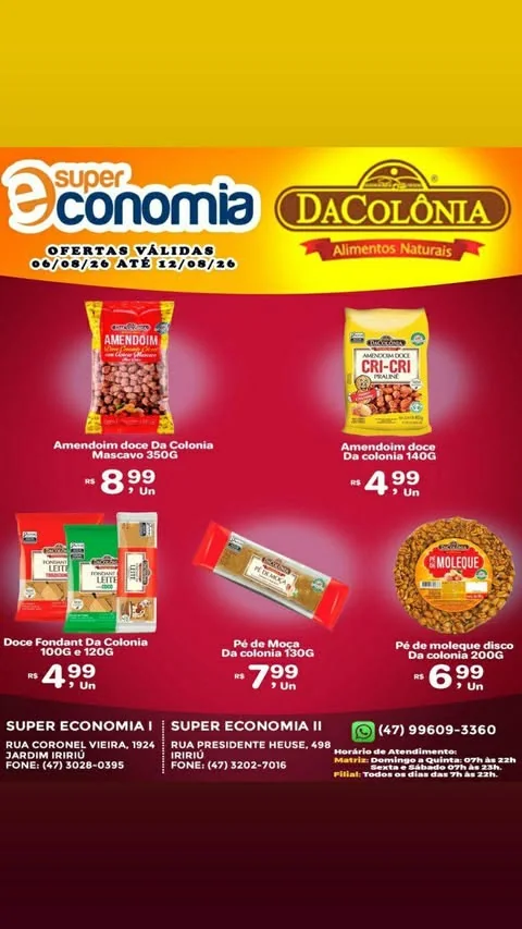 Encarte Supermercados Economia