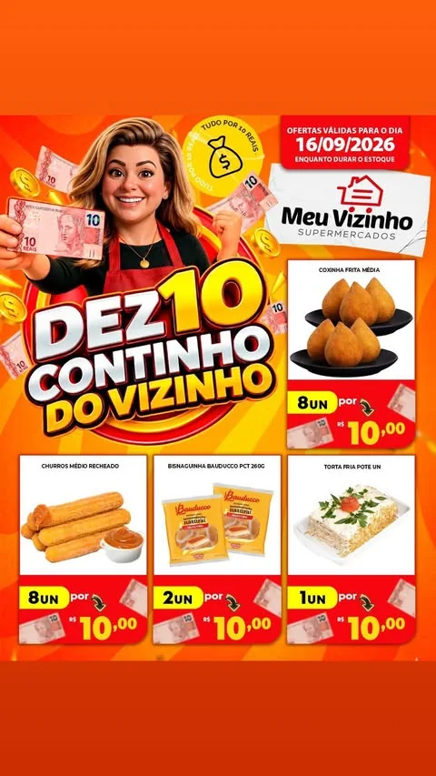 Encarte Supermercados Meu Vizinho