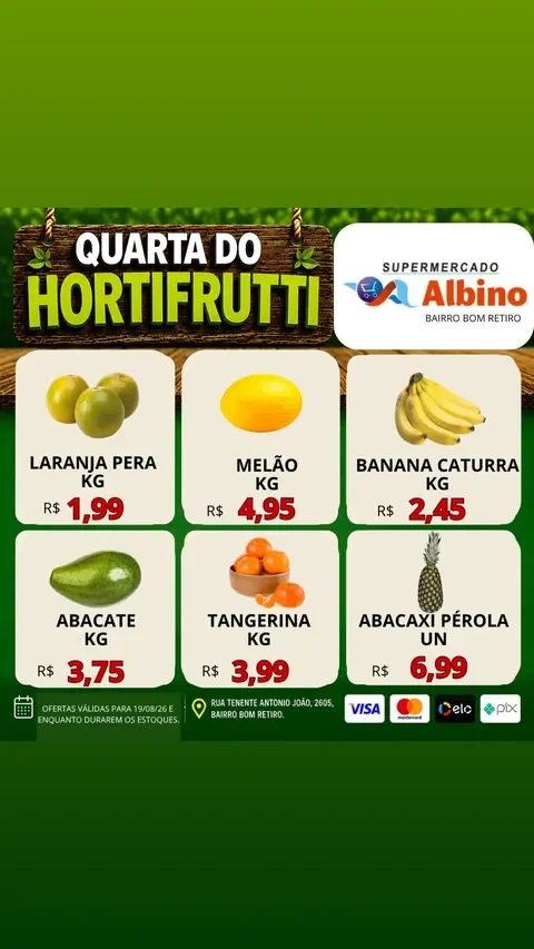 Encarte Supermercado Albino