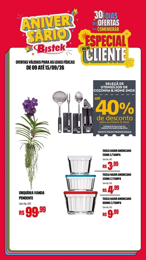 Encarte Bistek Supermercados