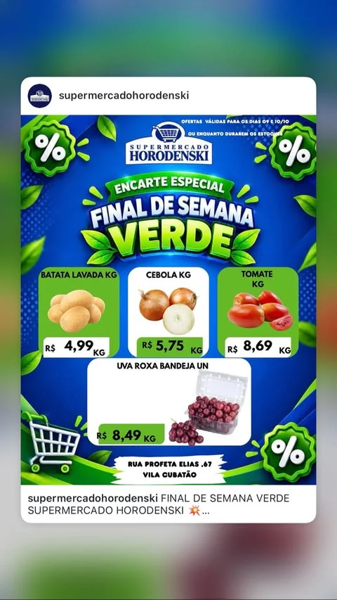 Encarte Supermercado Horodenski