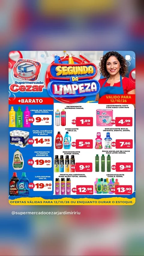 Encarte Supermercado Cezar