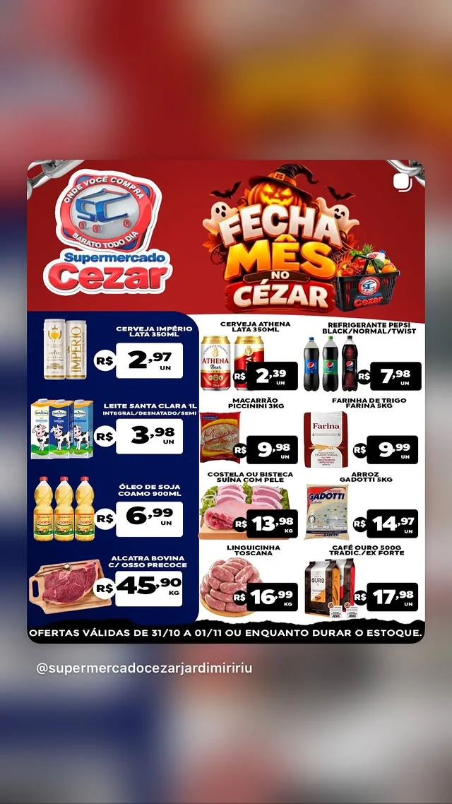 Encarte Supermercado Cezar