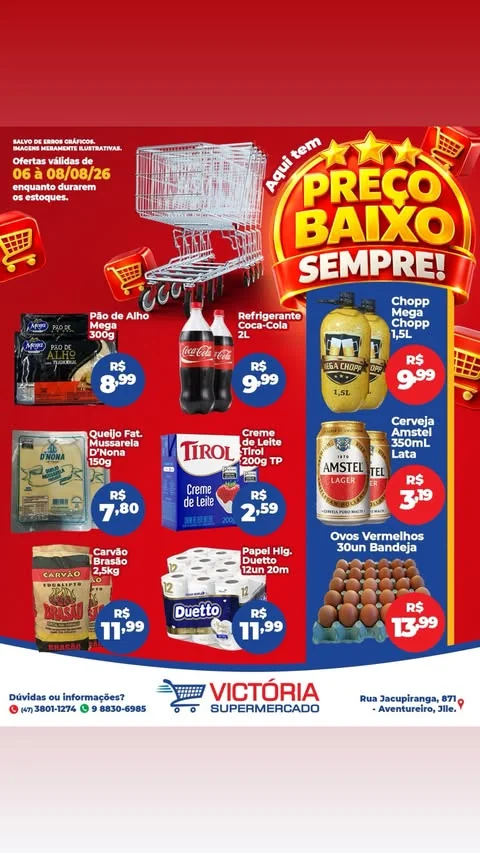 Encarte Supermercado Victória