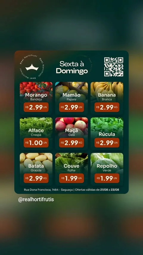 Encarte Real Hortifruti