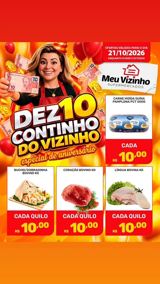 Encarte Supermercados Meu Vizinho