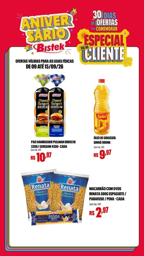 Encarte Bistek Supermercados