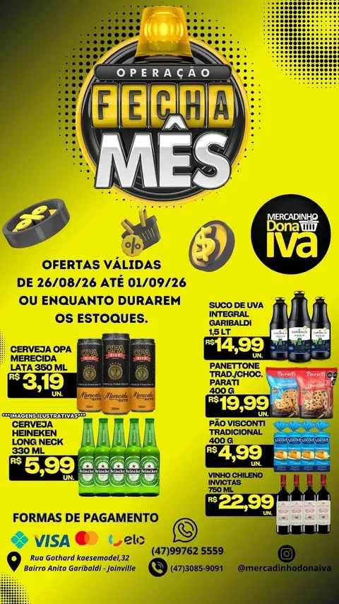 Encarte Mercadinho Dona Iva
