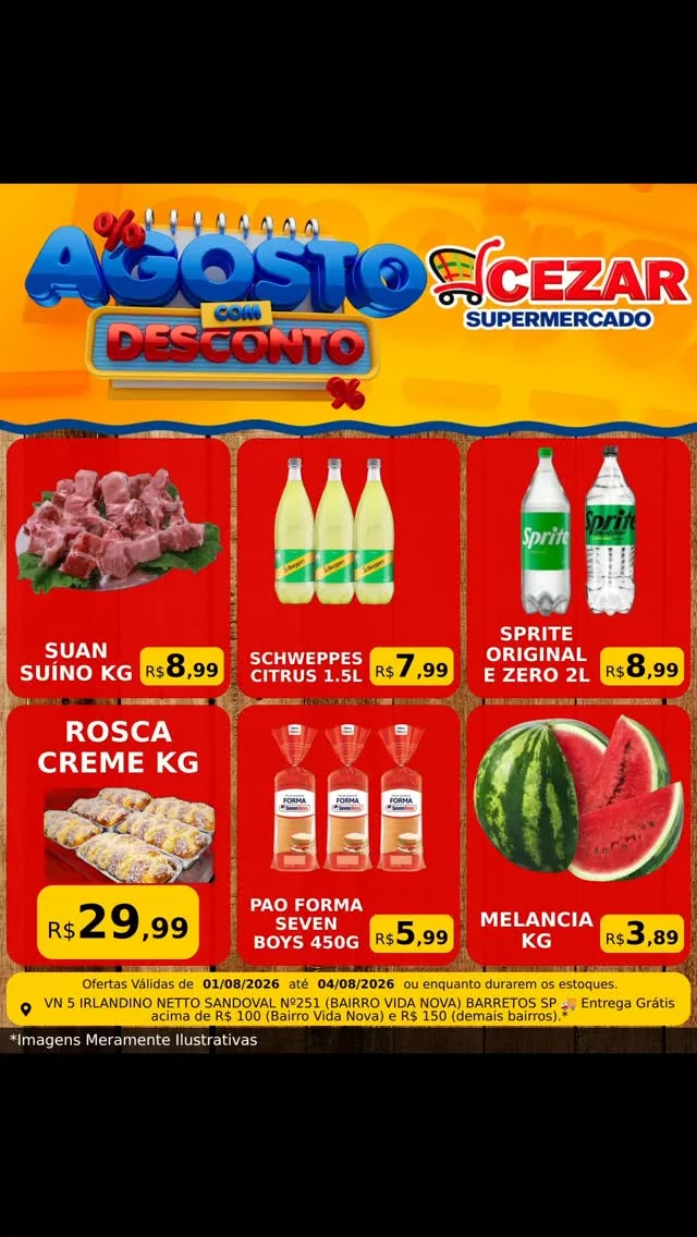 Encarte Supermercado Carolina