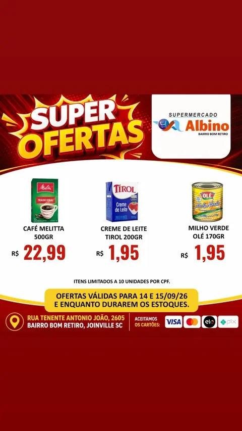 Encarte Supermercado Albino