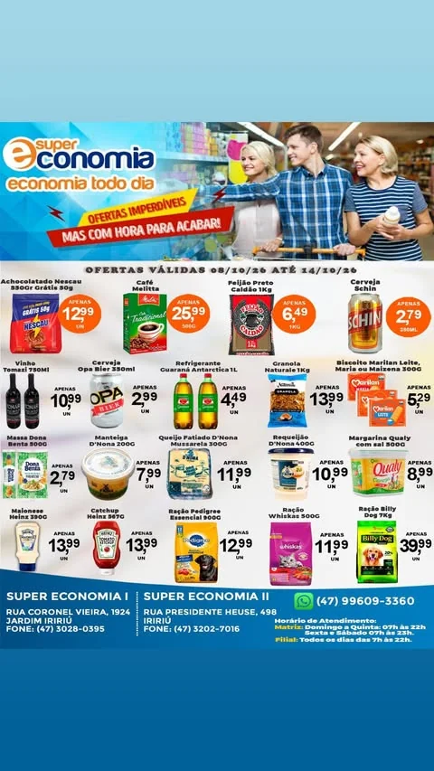 Encarte Supermercados Economia