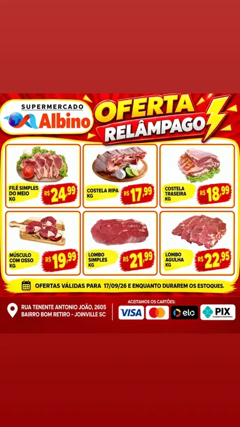 Encarte Supermercado Albino