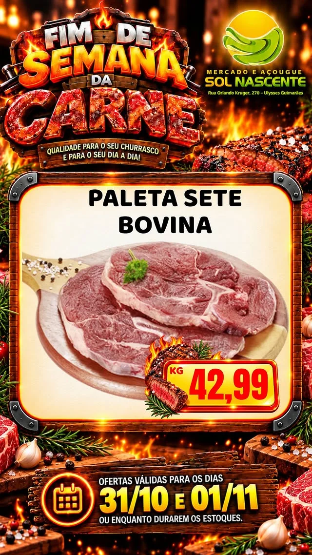 Encarte Mercado Sol Nascente