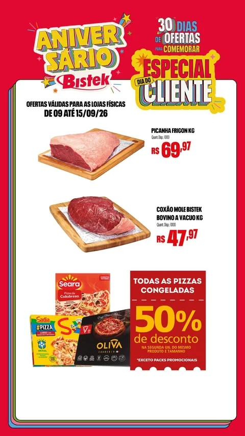 Encarte Bistek Supermercados
