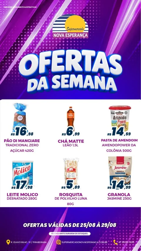 Encarte Supermercado Nova Esperanca