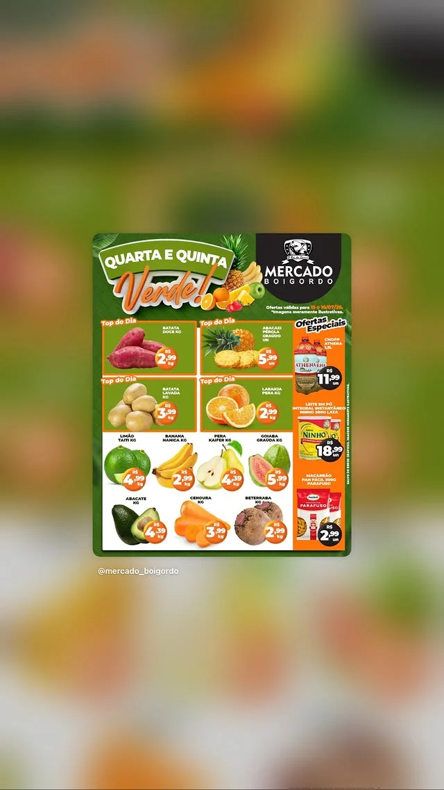 Encarte Mercado Boi Gordo