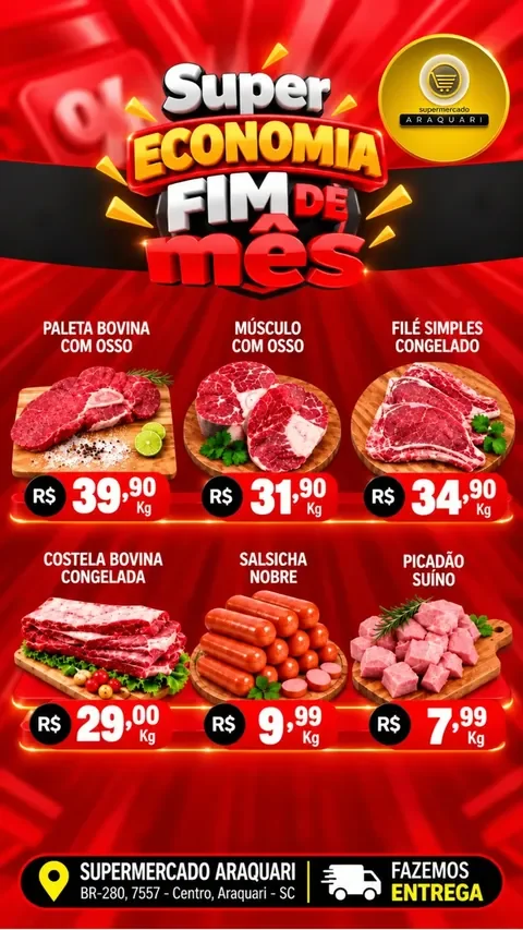 Encarte Supermercado Araquari