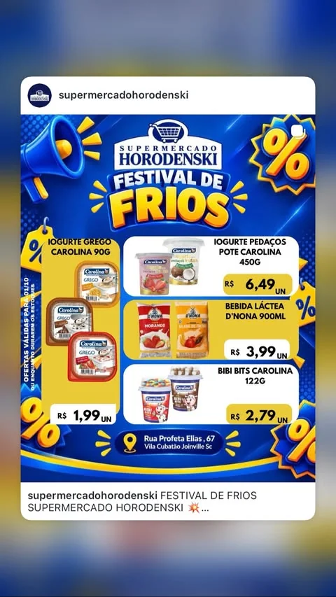 Encarte Supermercado Horodenski