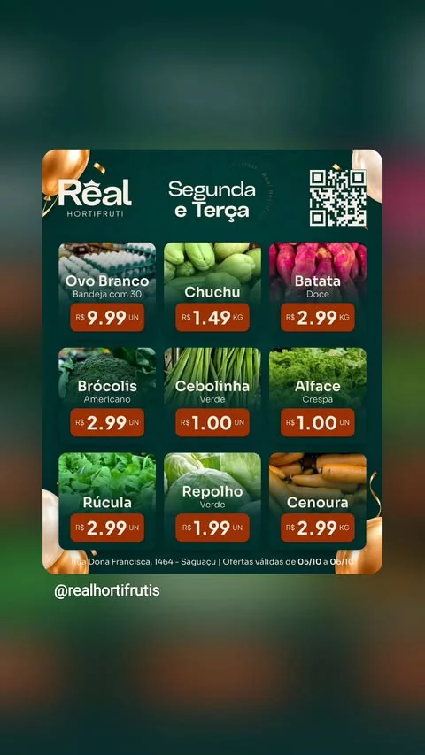 Encarte Real Hortifruti