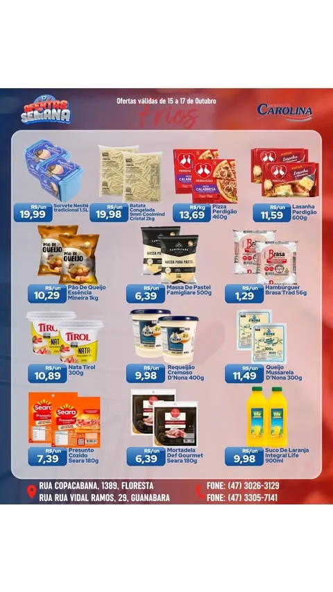 Encarte Supermercado Carolina