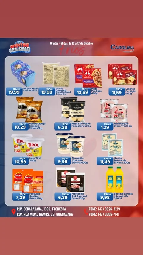 Encarte Supermercado Carolina