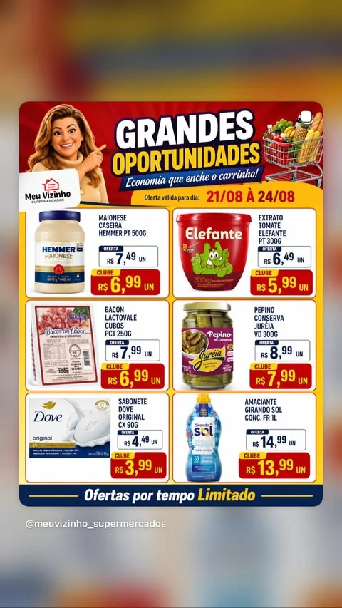Encarte Supermercados Meu Vizinho