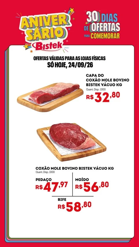 Encarte Bistek Supermercados