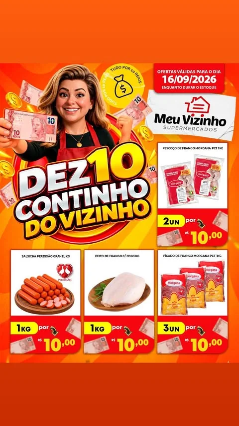 Encarte Supermercados Meu Vizinho