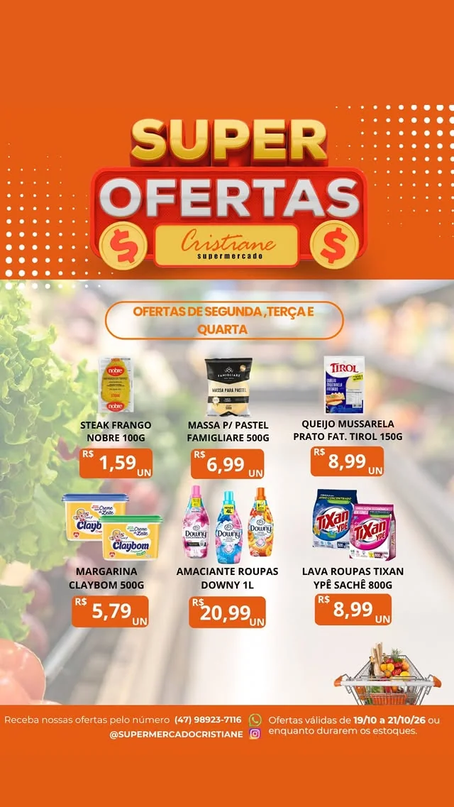 Encarte Supermercado Cristiane