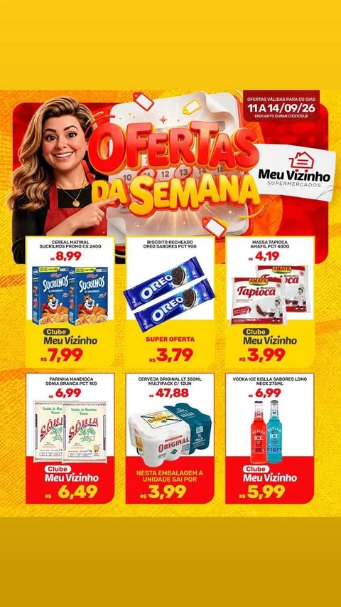 Encarte Supermercados Meu Vizinho
