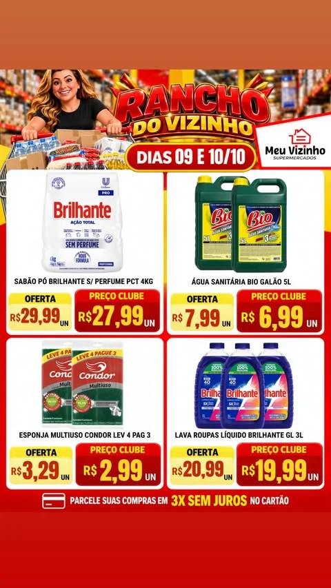 Encarte Supermercados Meu Vizinho