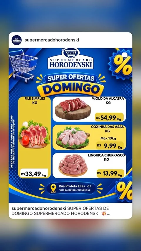 Encarte Supermercado Horodenski