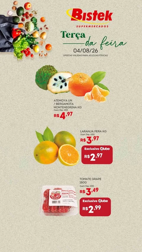 Encarte Bistek Supermercados