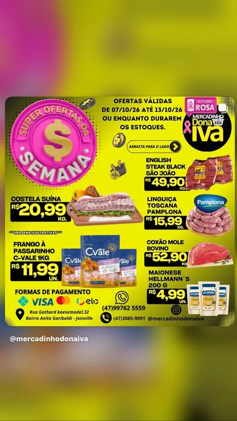 Encarte Mercadinho Dona Iva
