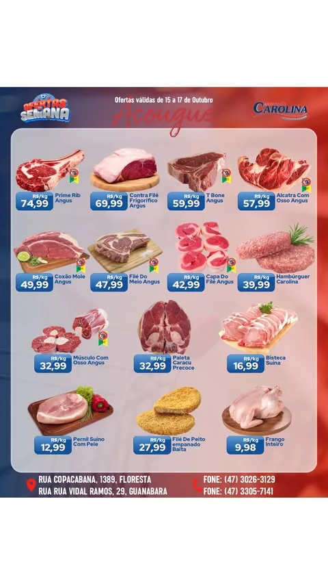 Encarte Supermercado Carolina