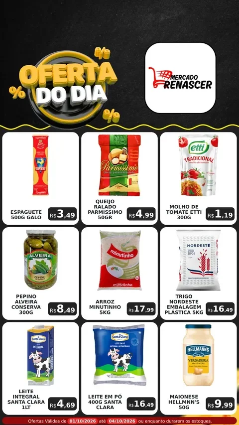 Encarte Mercado Renascer