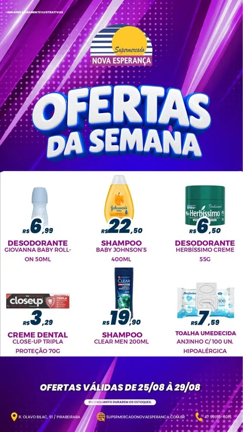Encarte Supermercado Nova Esperanca