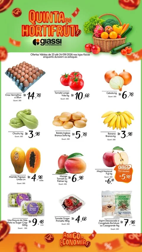 Encarte Giassi Supermercados