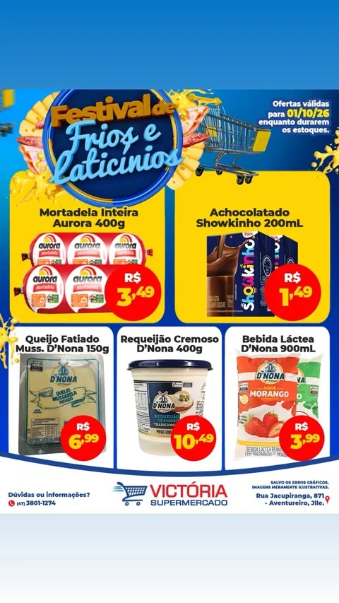 Encarte Supermercado Victória