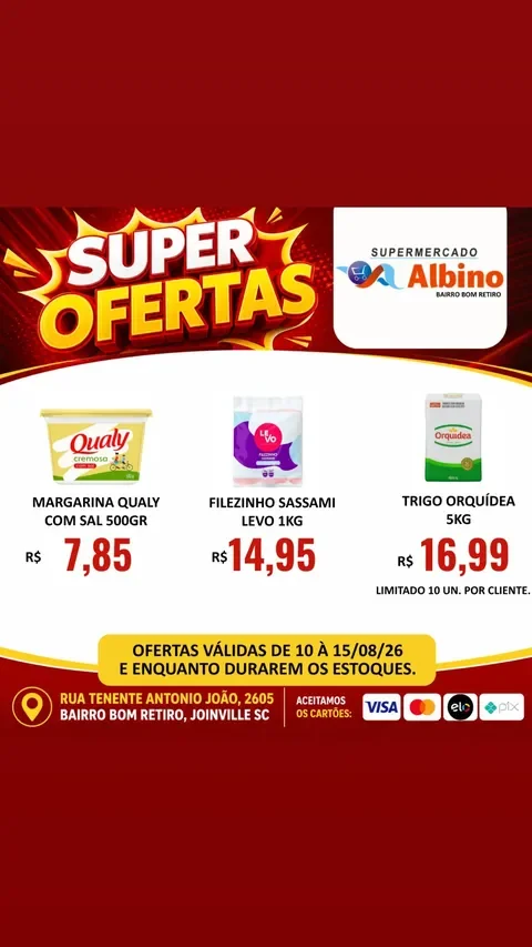 Encarte Supermercado Albino