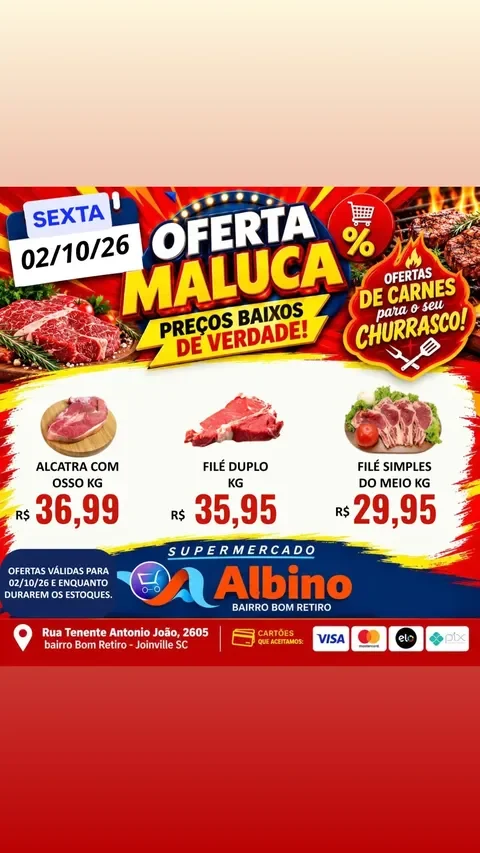 Encarte Supermercado Albino