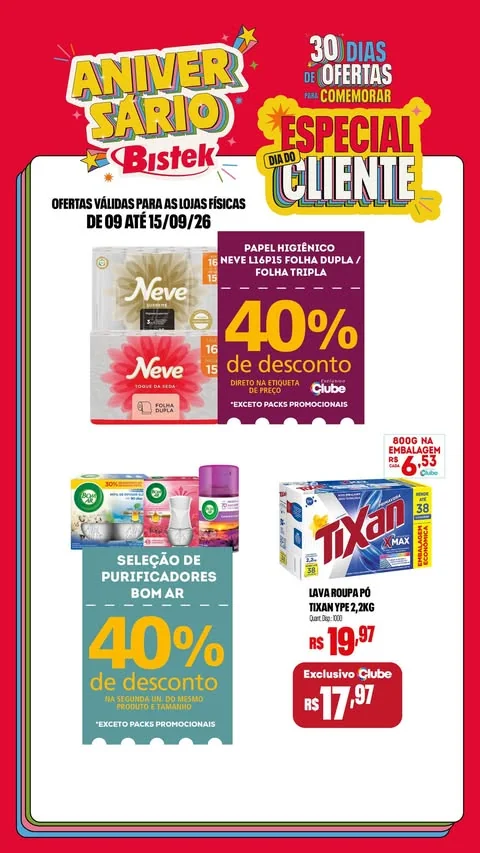 Encarte Bistek Supermercados