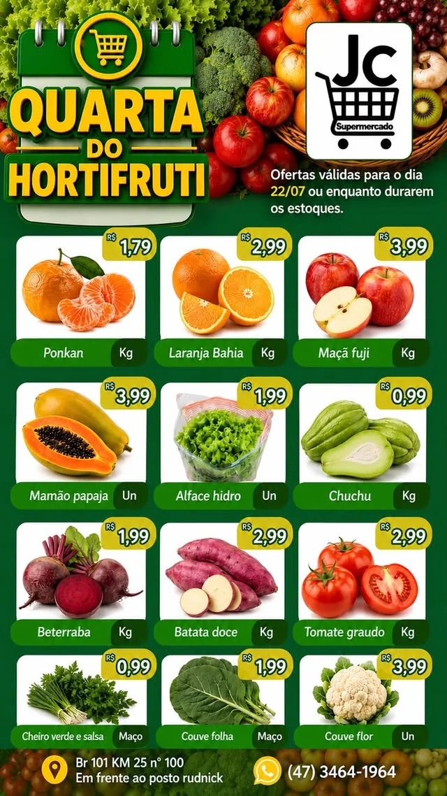 Encarte Supermercado JC