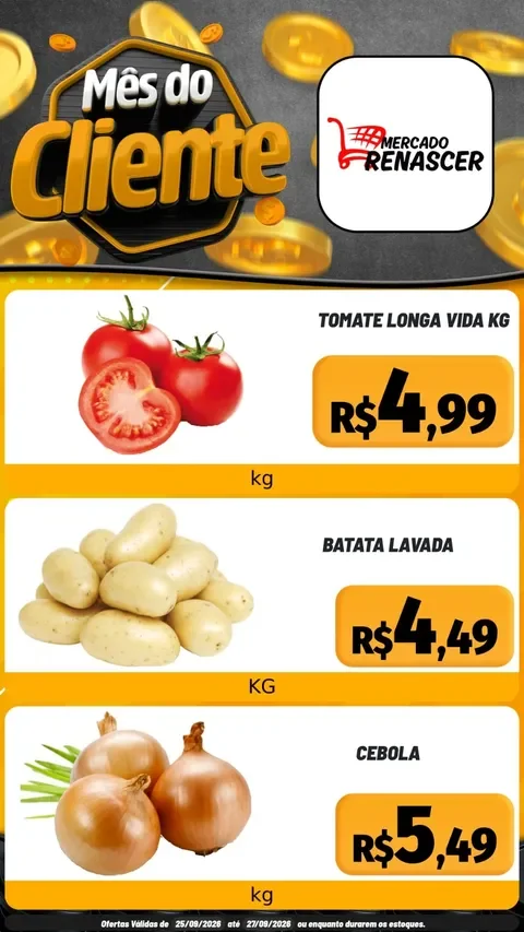 Encarte Mercado Renascer