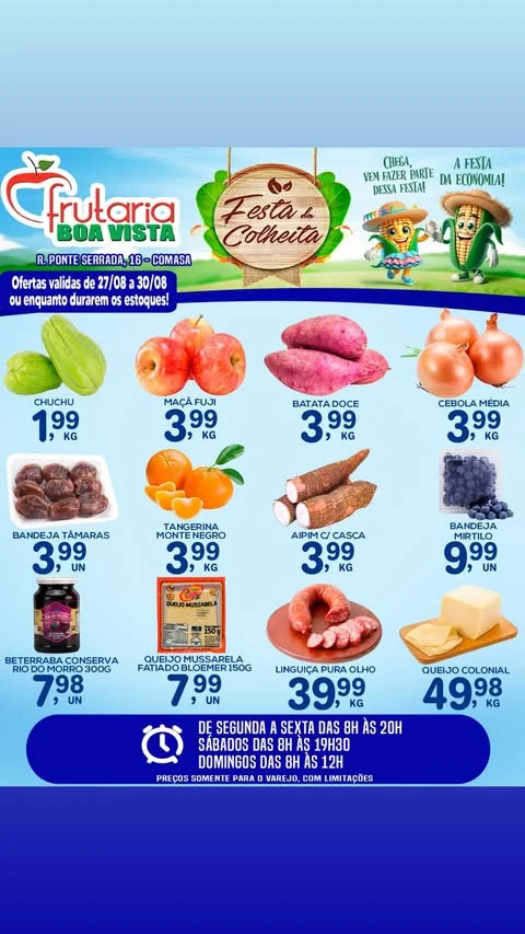 Encarte Frutaria Boa Vista