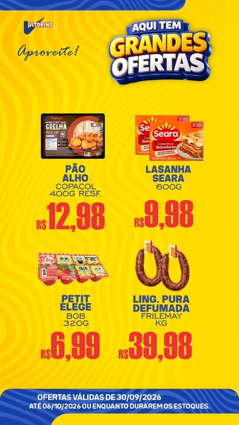 Encarte Supermercado Vitorino