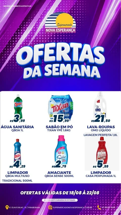 Encarte Supermercado Nova Esperanca