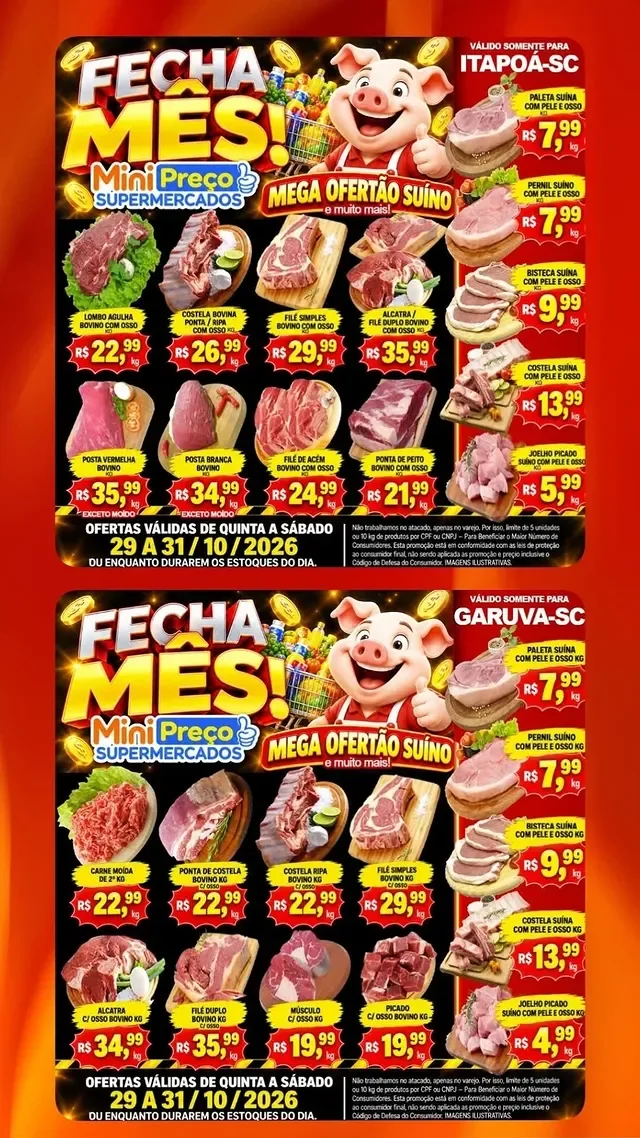 Encarte Mini Preço Supermercados