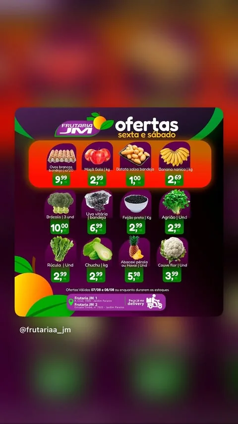 Encarte Frutariaa JM